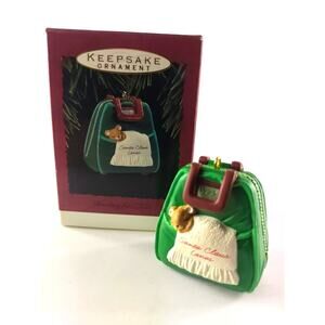 Hallmark Keepsake Ornament Christmas Bowling For ZZZ's Mouse Bowling Bag